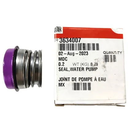 Motor pótalkatrészek Cummins K38 vízszivattyú tömítés üléshez 3634007